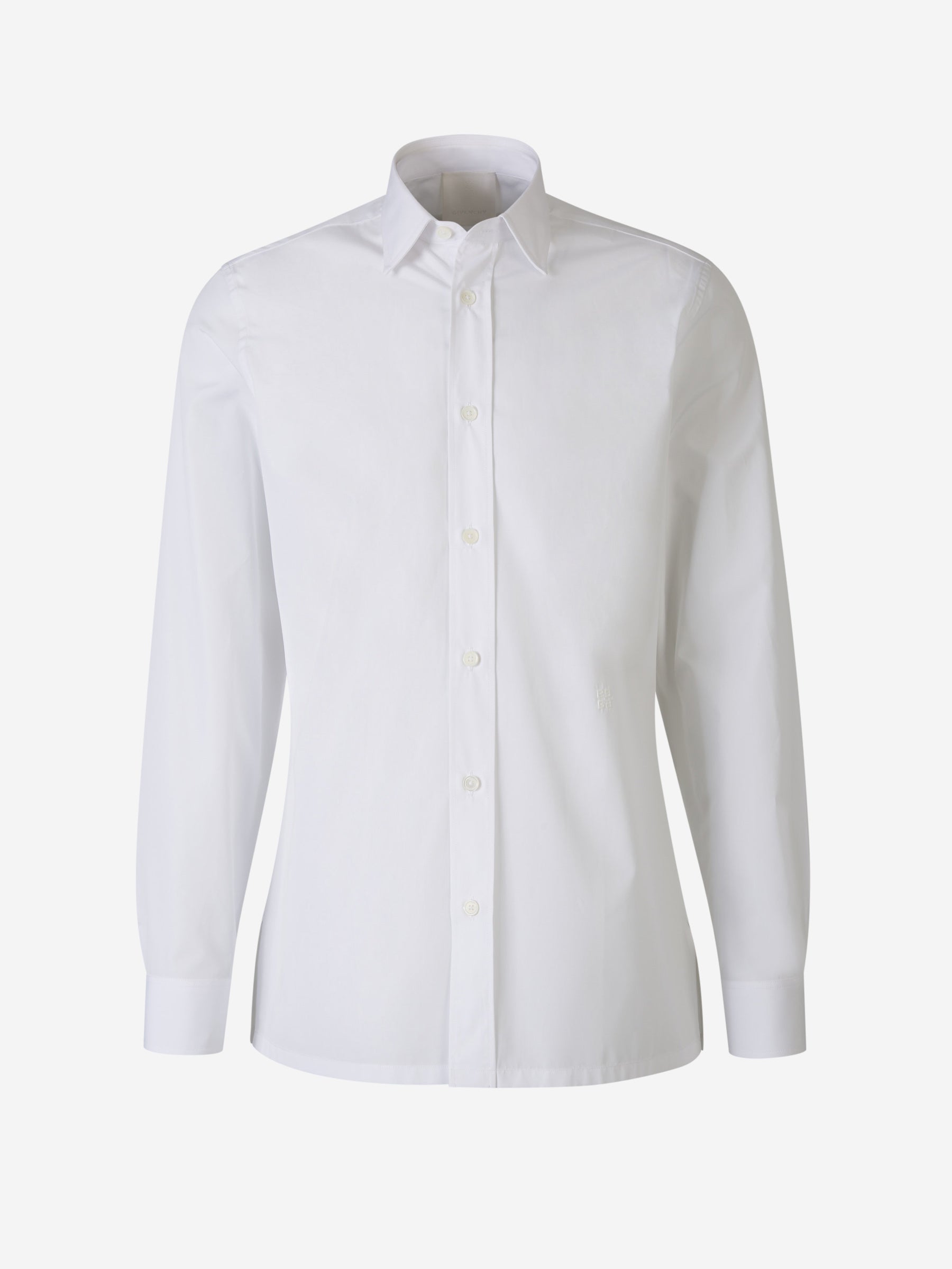 Givenchy Camisa Logo Algodón color Blanco sku 531-006223 01 - Foto 1