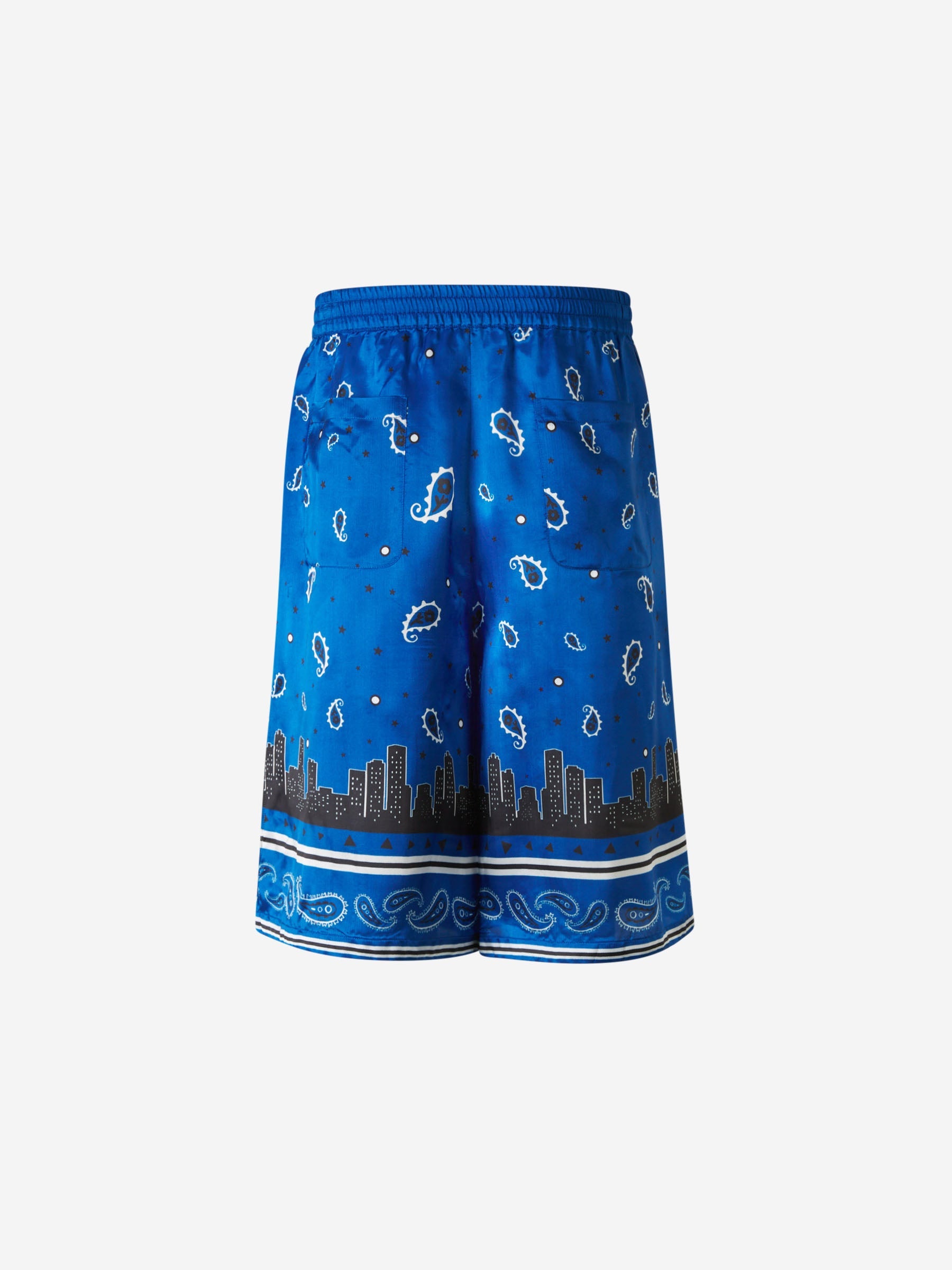 Bandana Printed Bermuda Shorts