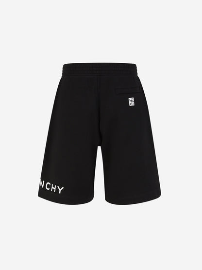 Givenchy Bermudas Algodón Logo color Negro sku 523-000935 01 - Foto 3