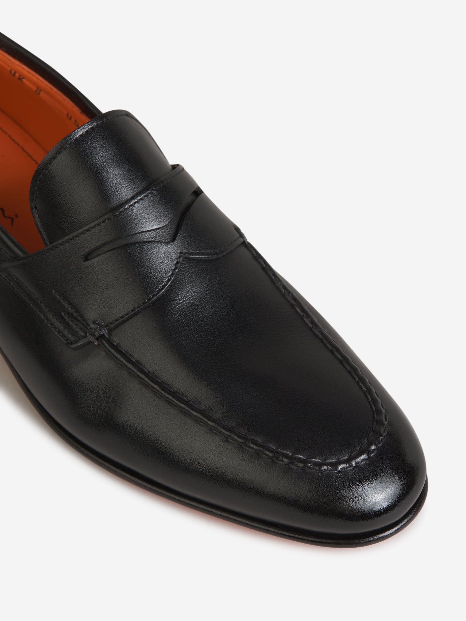 Smooth Leather Loafers