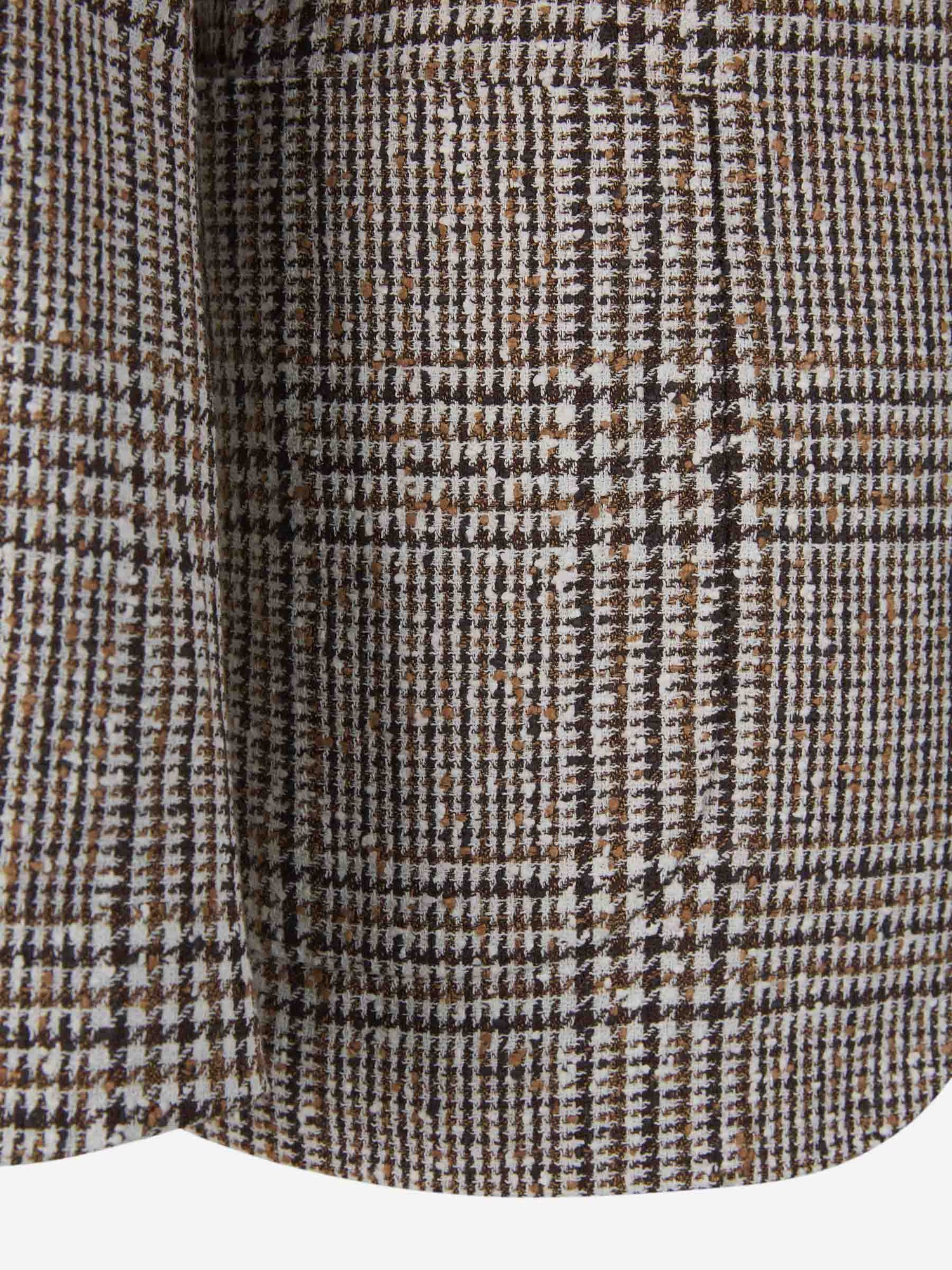 Checked Motif Blazer