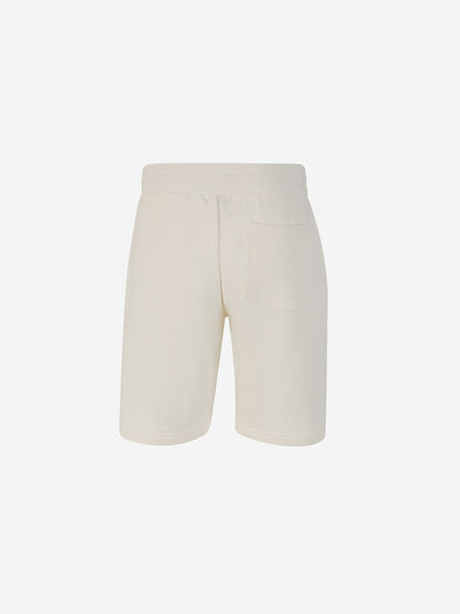 John Elliott Bermudas Lisas Algodón color Blanco sku 523-000918 02 - Foto 2