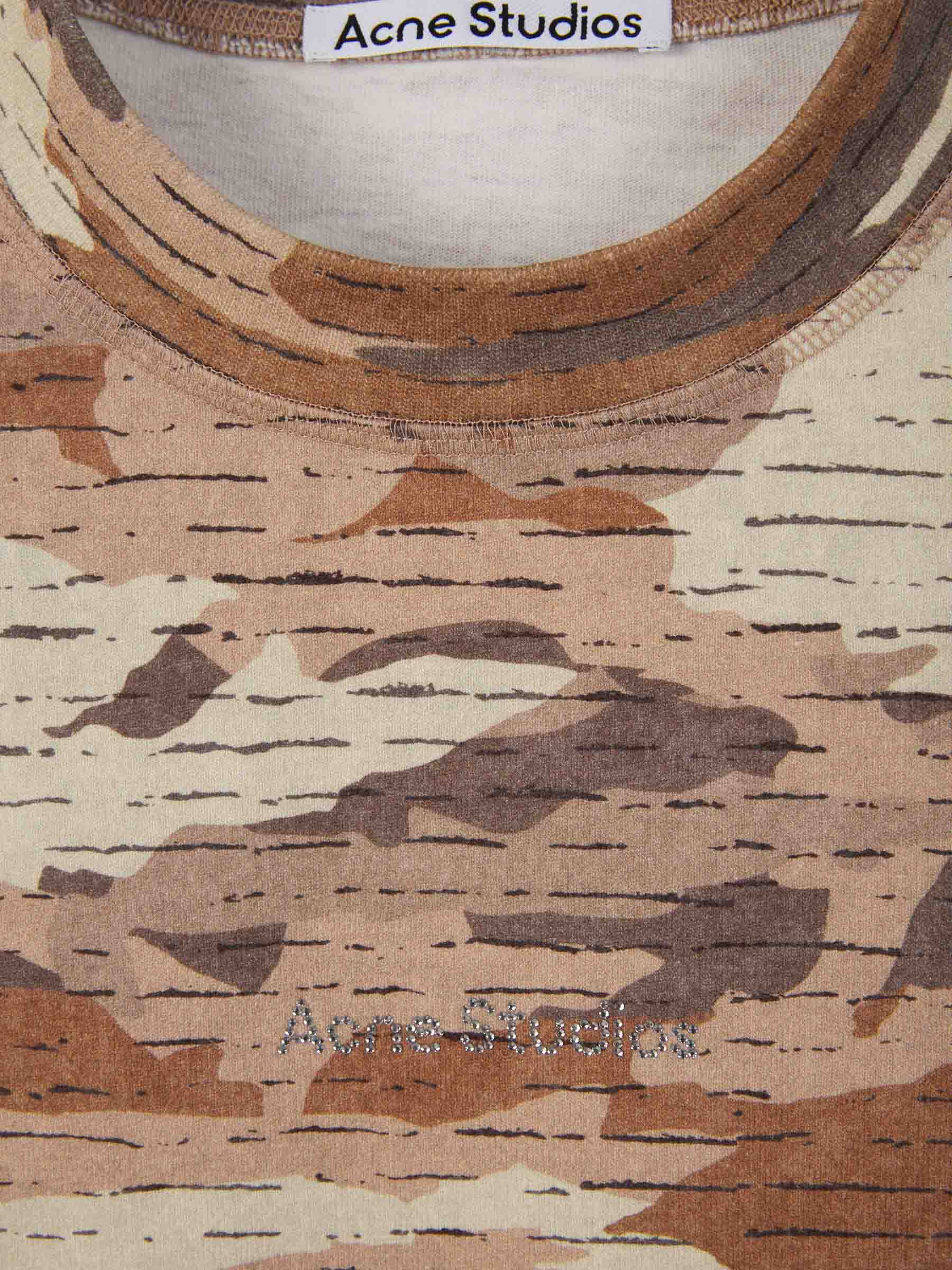 Camouflage Cotton T-Shirt