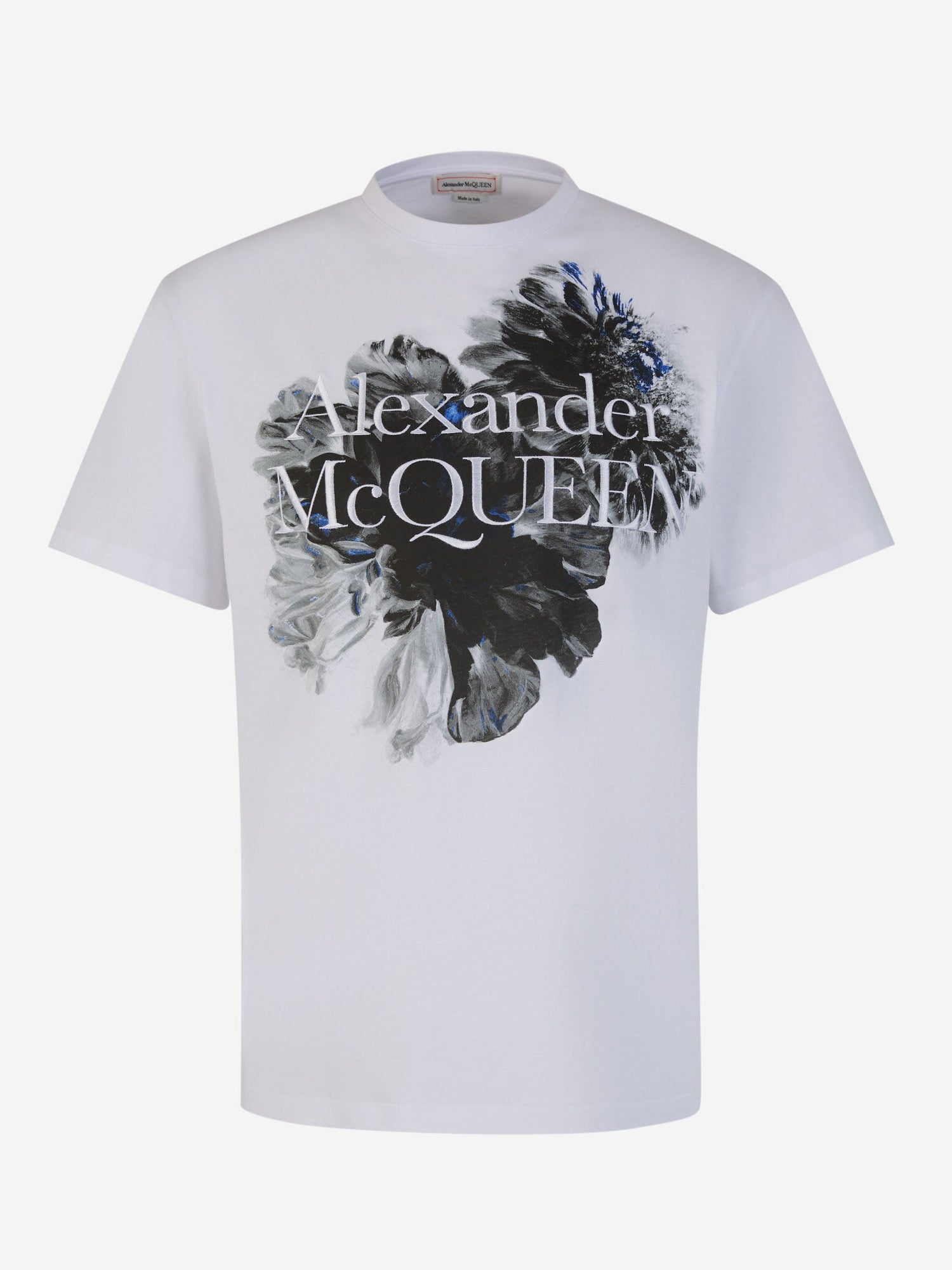 Alexander McQueen Camiseta Logo Algodón color Blanco sku 553-003584 01 - Foto 1