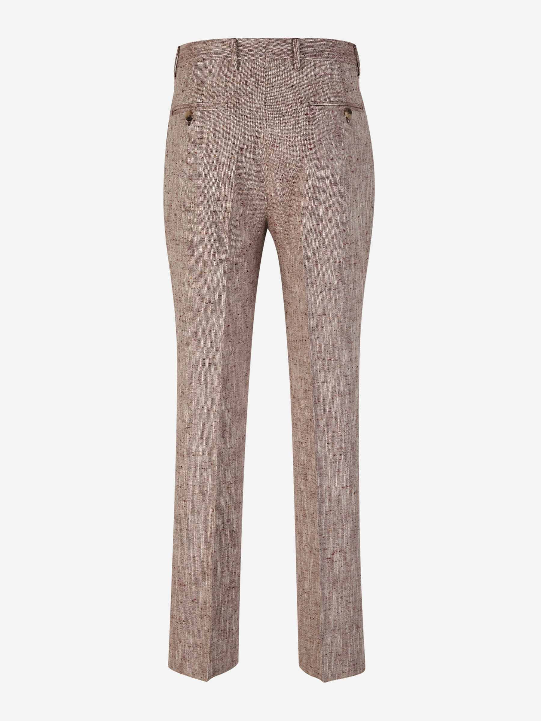 Textured Formal Trousers