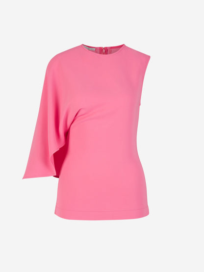 Stella McCartney Top Hombro Único color Rosa sku 703-002117 02 - Foto 2