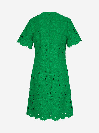 Erdem Vestido Mini Cutwork color Verde Claro sku 731-005883 01 - Foto 3