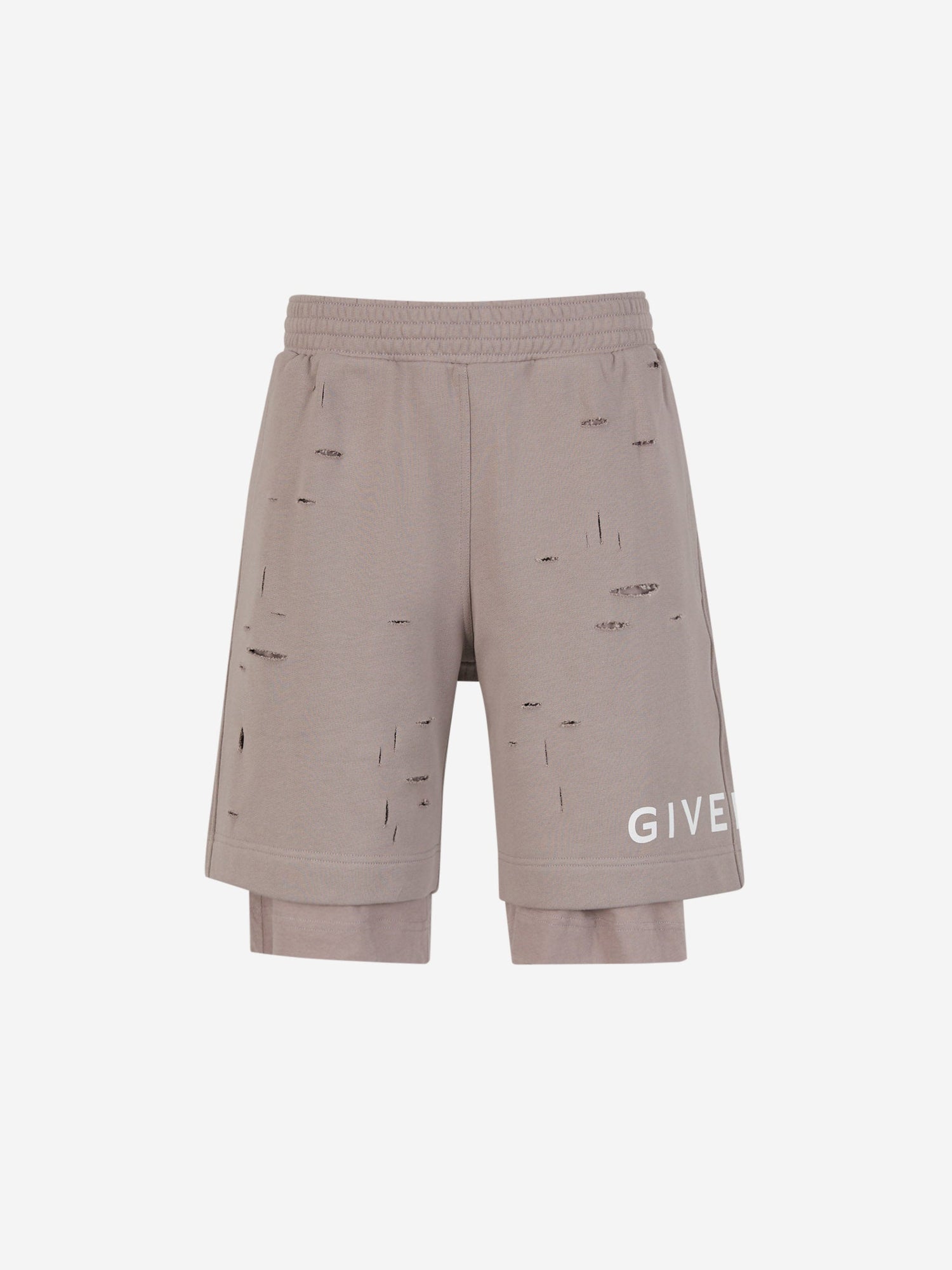 Logo Cotton Bermuda Shorts