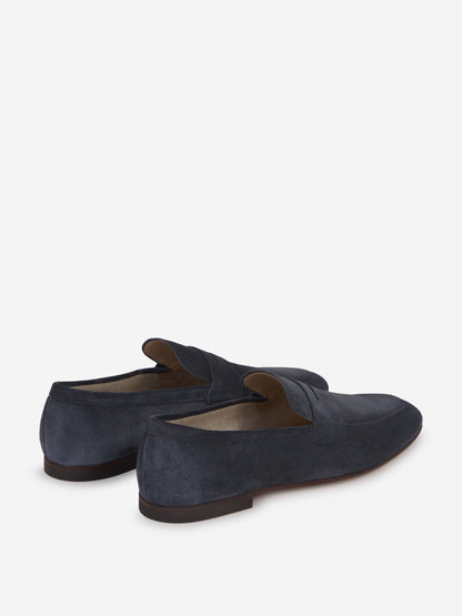 Suede Leather Loafers