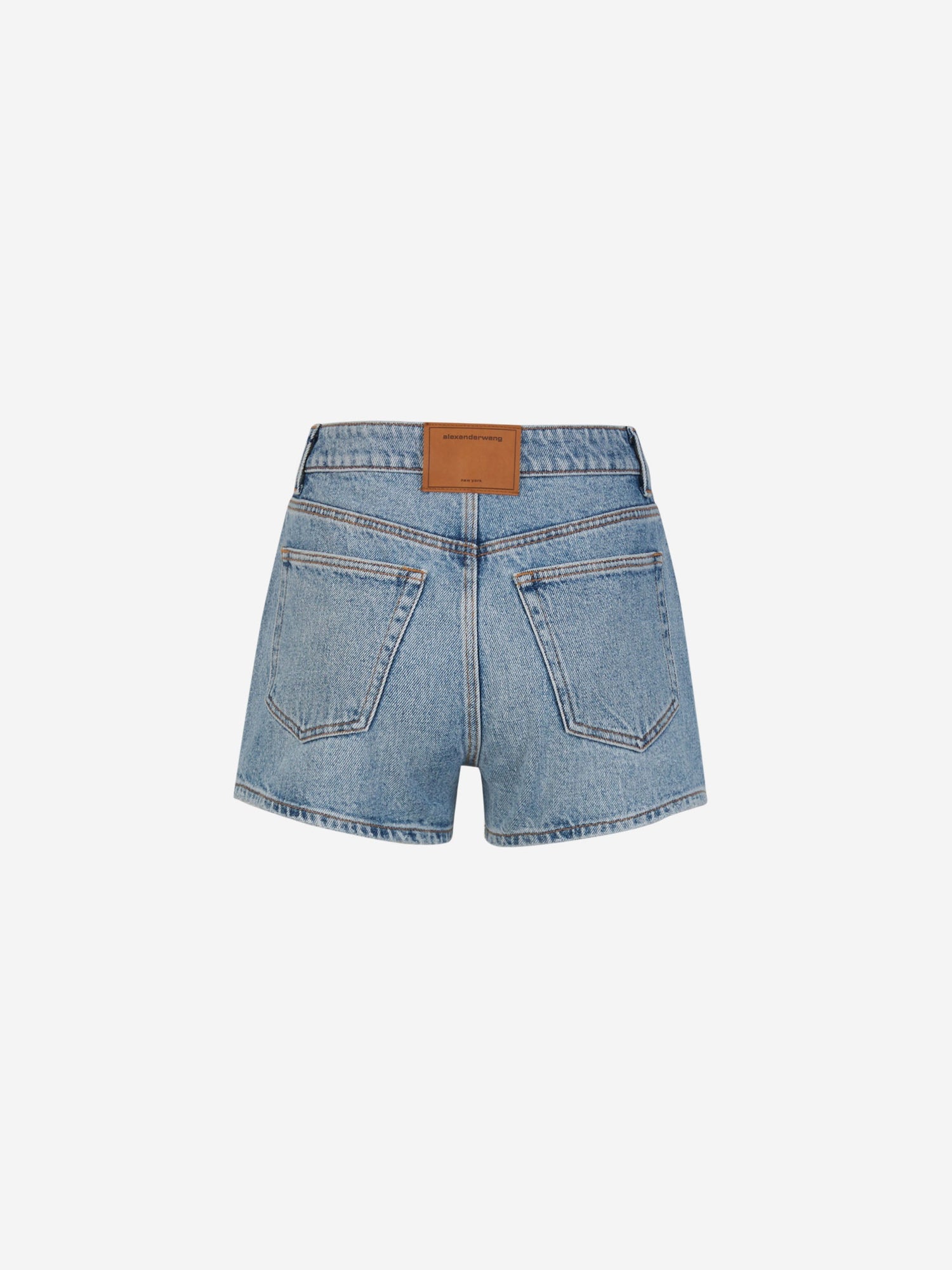 Cotton Denim Shorts