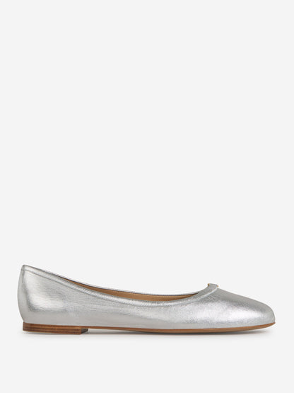 Metallic Marcie Ballerinas