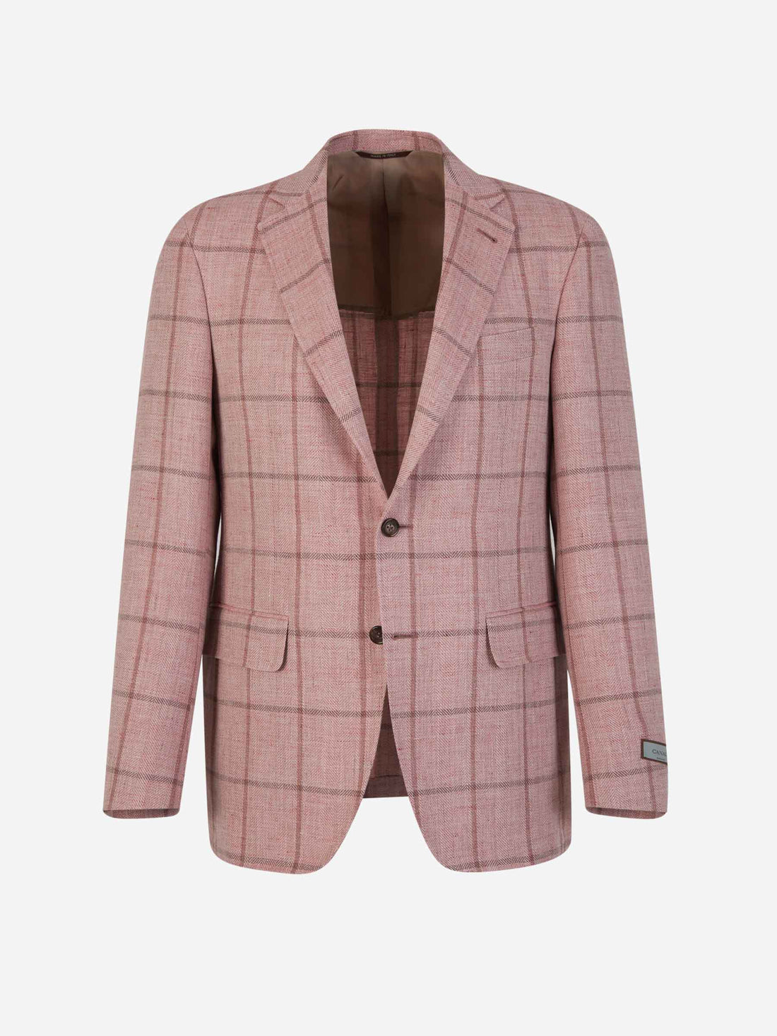 Checked Motif Blazer