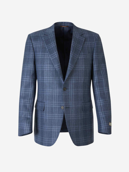 Checked Motif Blazer