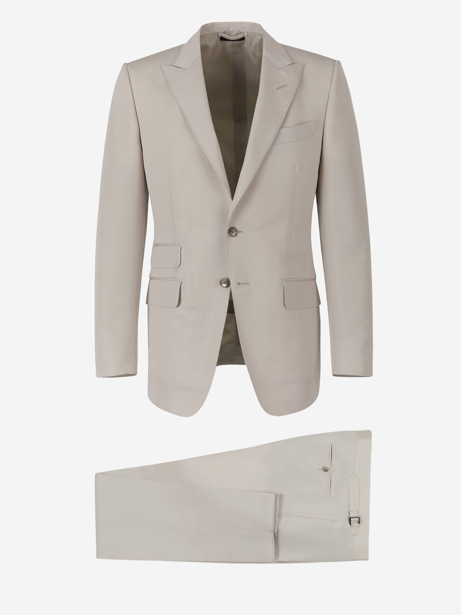 Plain Wool Suit