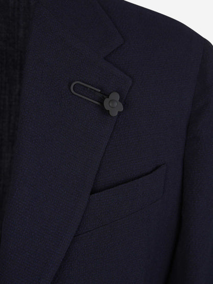 Textured Wool Suit