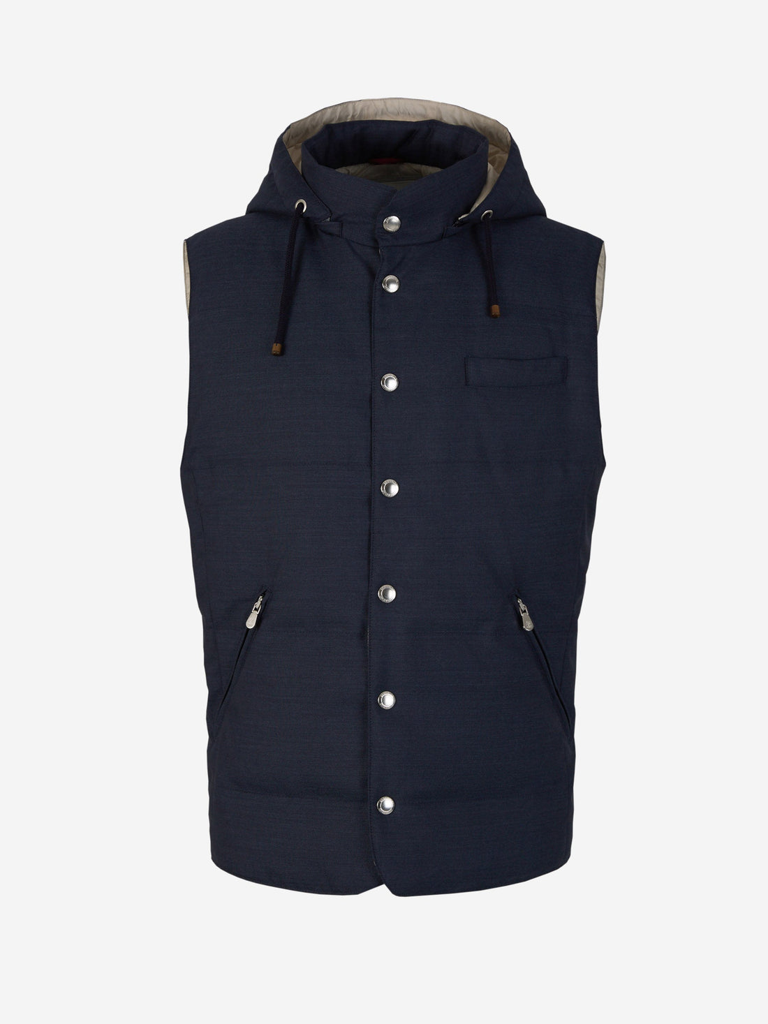 Hood Wool Vest