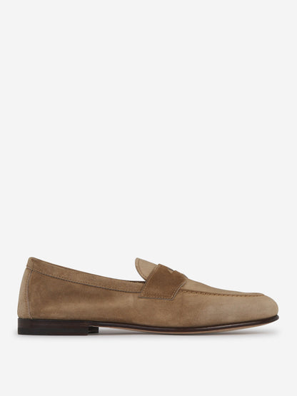 Suede Leather Moccasins