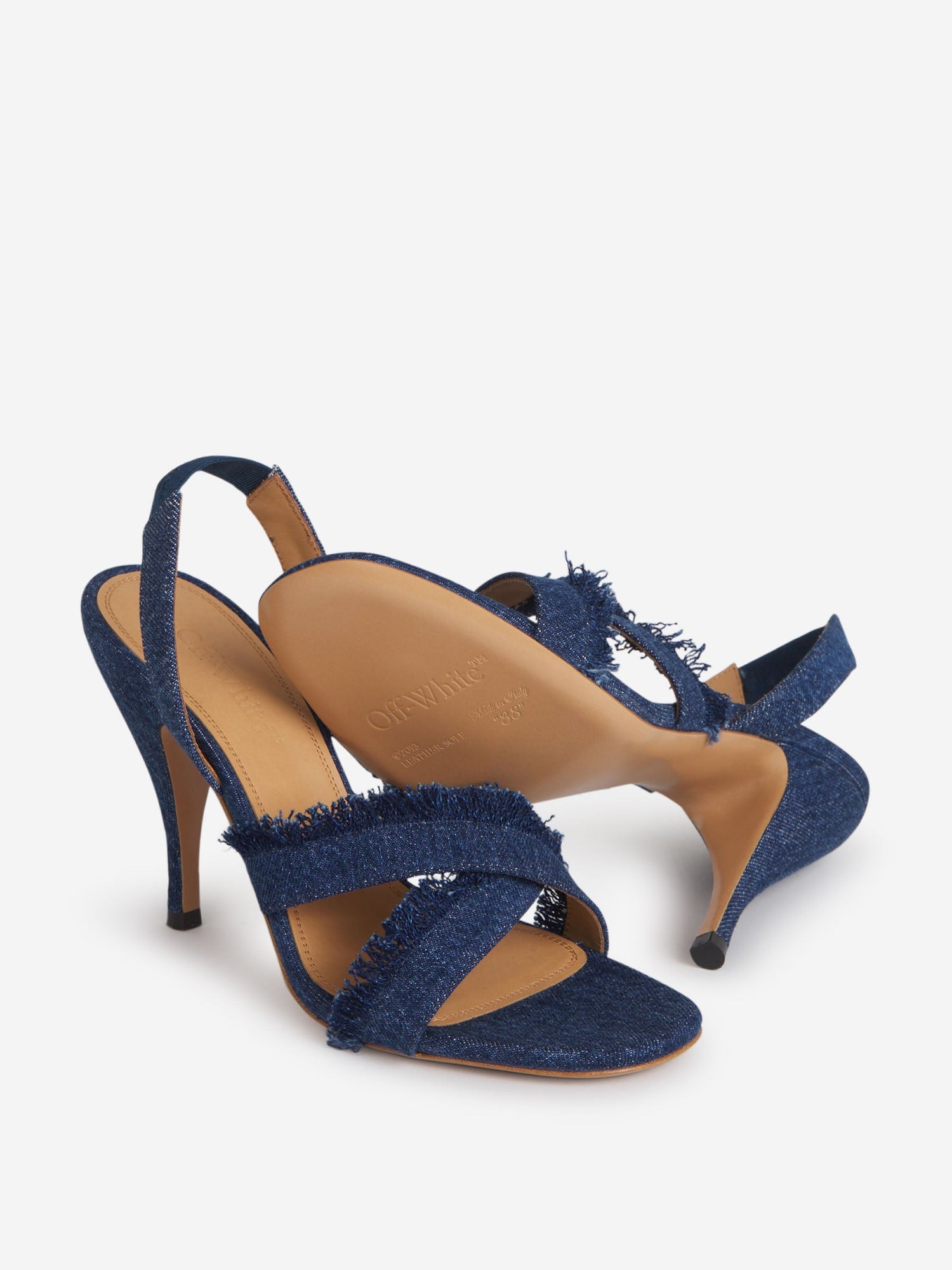 Sandalias Denim Slingback