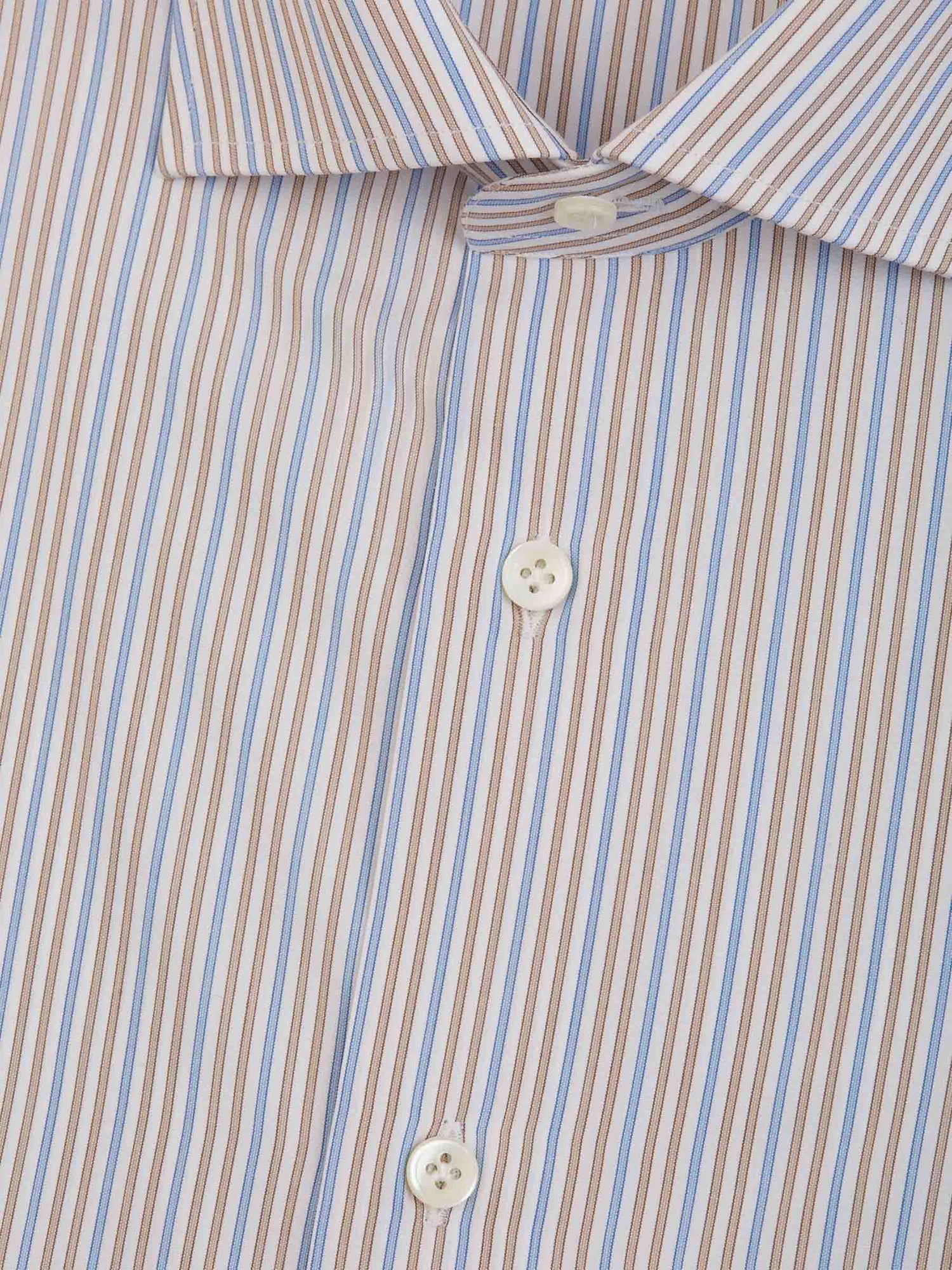 Santa Eulalia Camisa Motivo Rayas color Beis sku 401-003061 04 - Foto 3