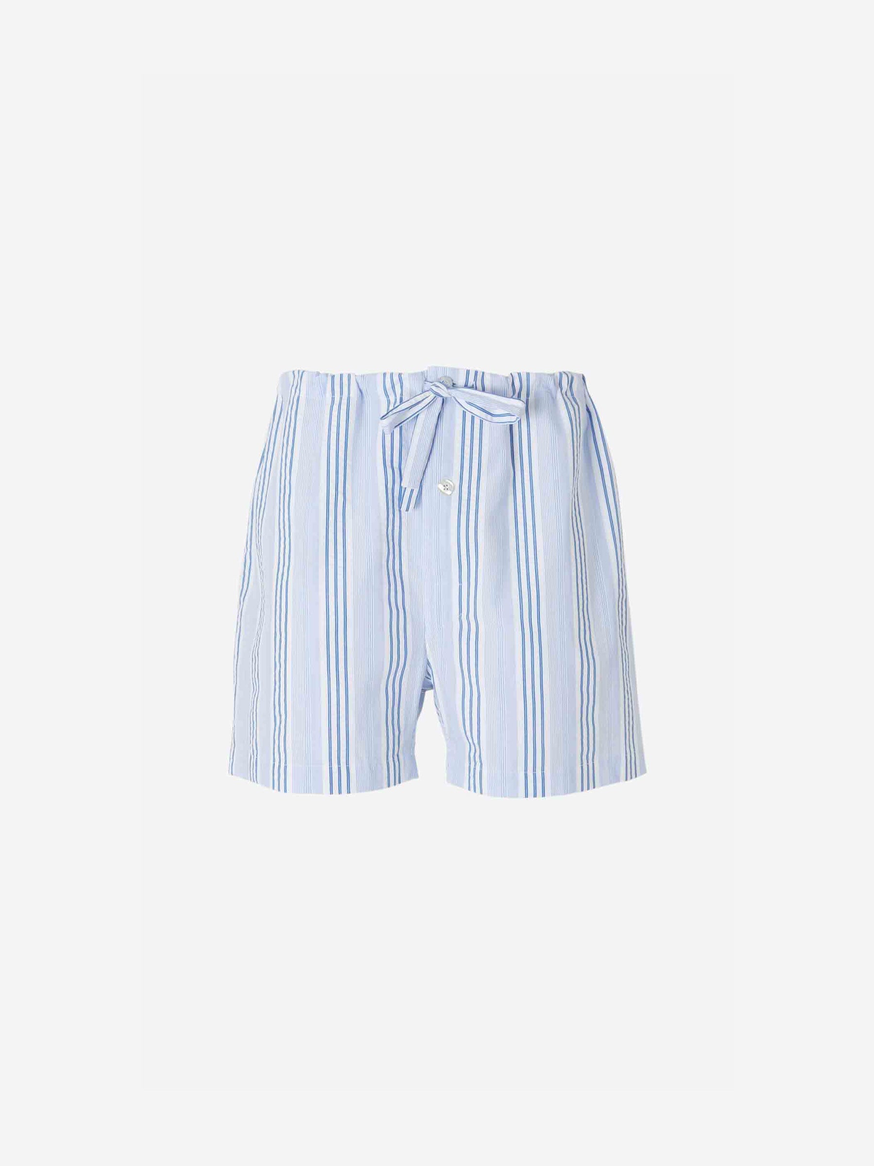 Short Striped Cotton Pyjamas