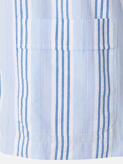 Short Striped Cotton Pyjamas