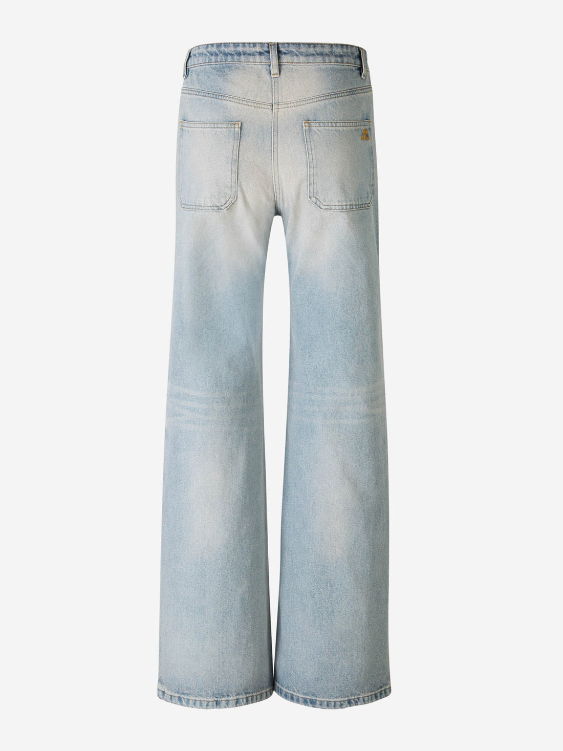 Wide Leg Cotton Jeans