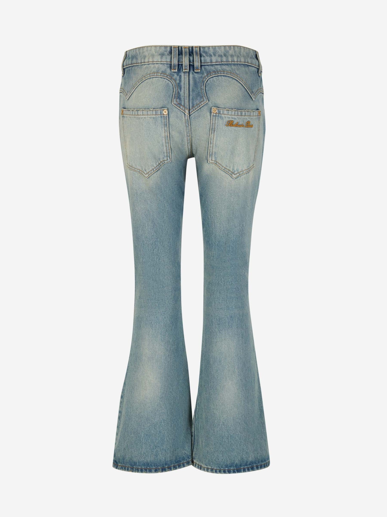 Cotton Flare Jeans