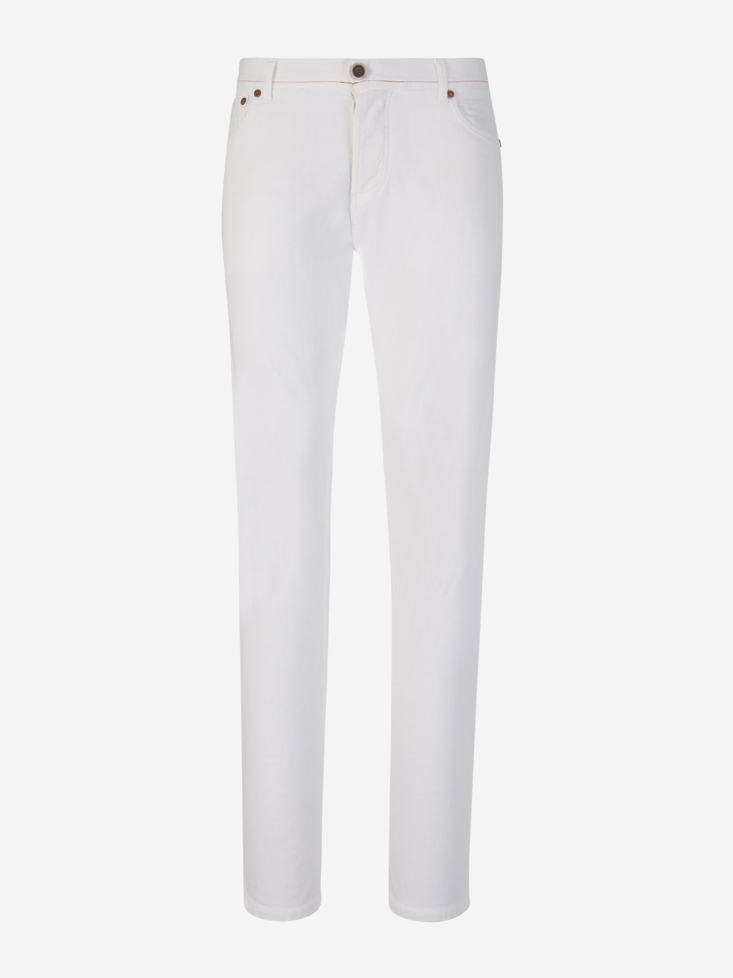 Richard J. Brown Pantalones 5 Bolsillos color Blanco sku 522-002569 01 - Foto 1