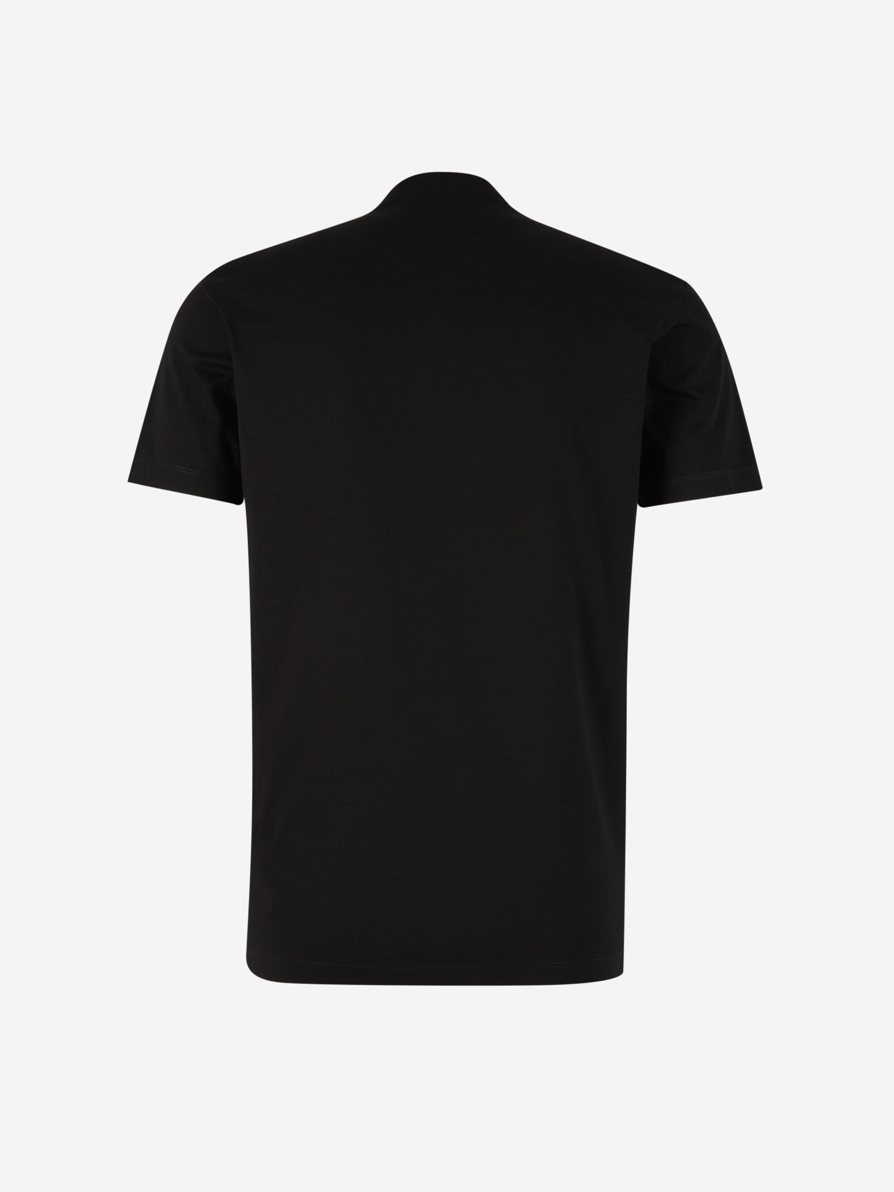 Dsquared2 Camiseta Parche Algodón color Negro sku 553-003649 02 - Foto 3