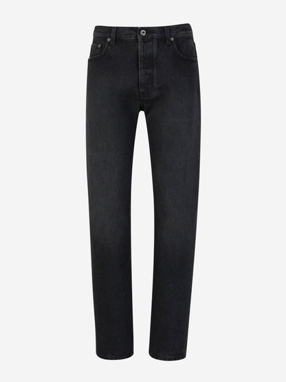 Off-White Jeans Tapered Vintage color Negro sku 522-002552 01 - Foto 1