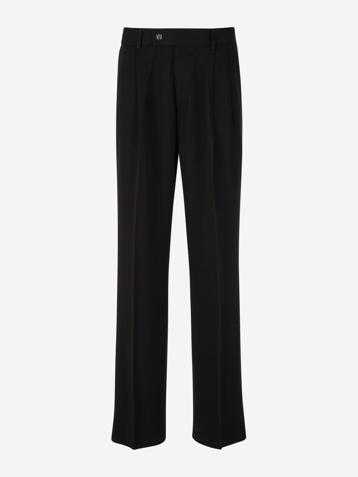 Amiri Pantalones Rectos Pliegues color Negro sku 521-002937 01 - Foto 1