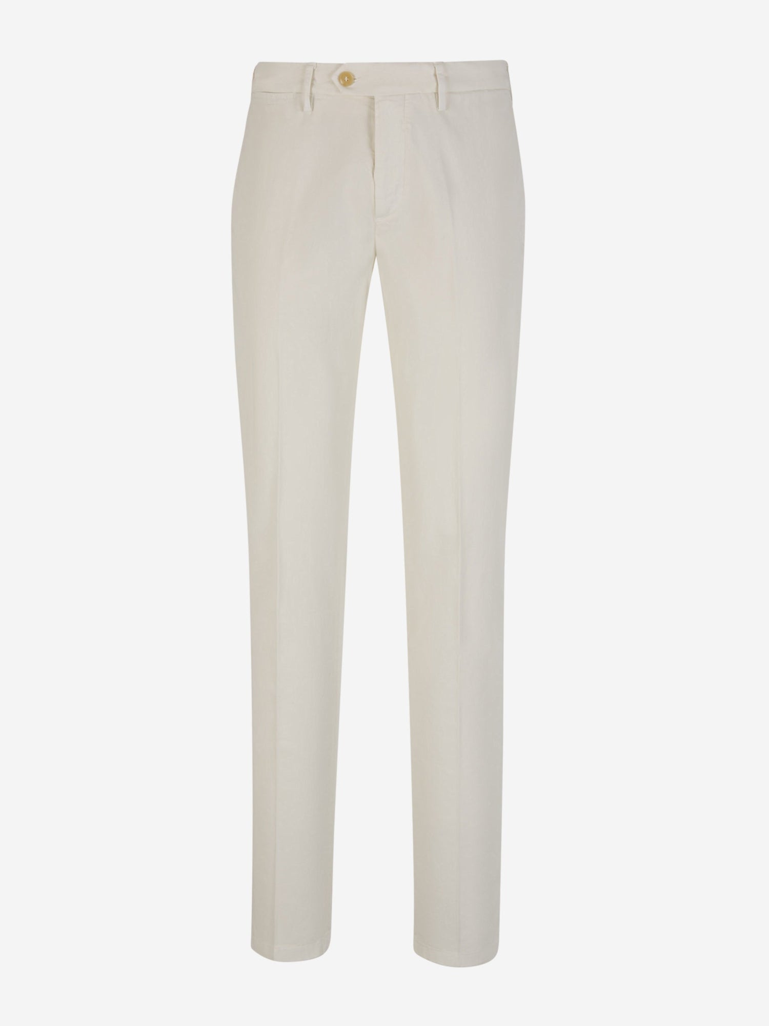 Canali Pantalones Chinos Algodón color Blanco sku 521-003017 01 - Foto 1