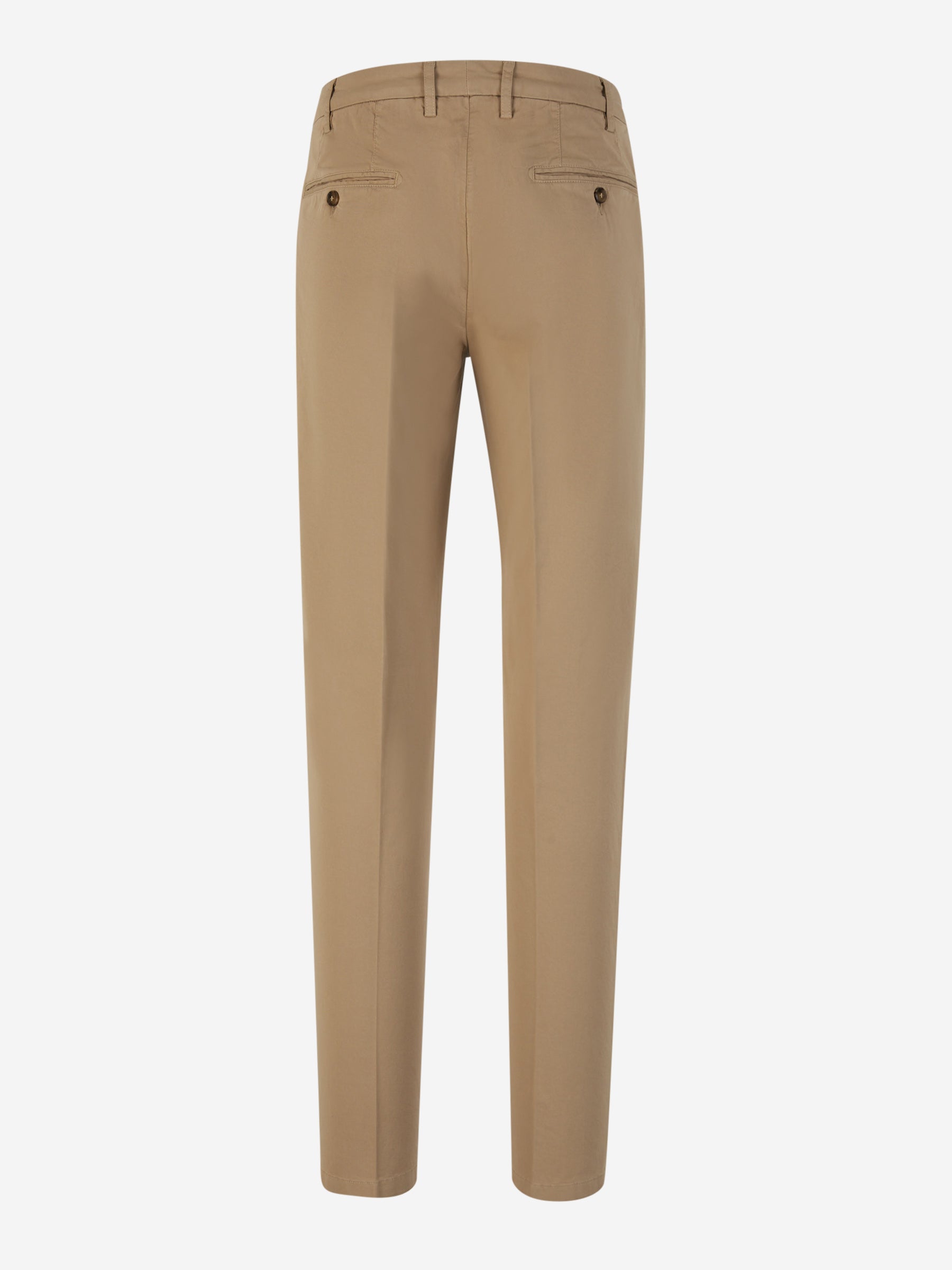 Canali Pantalones Chinos Algodón color Marrón sku 521-003017 02 - Foto 2