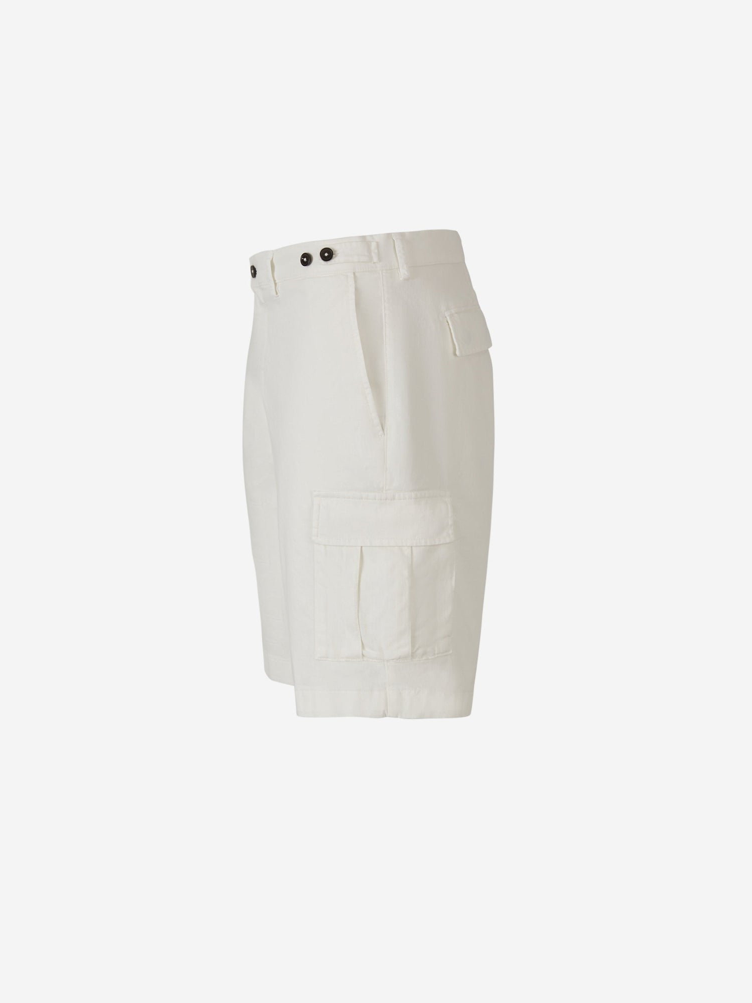 Cotton Cargo Bermuda Shorts