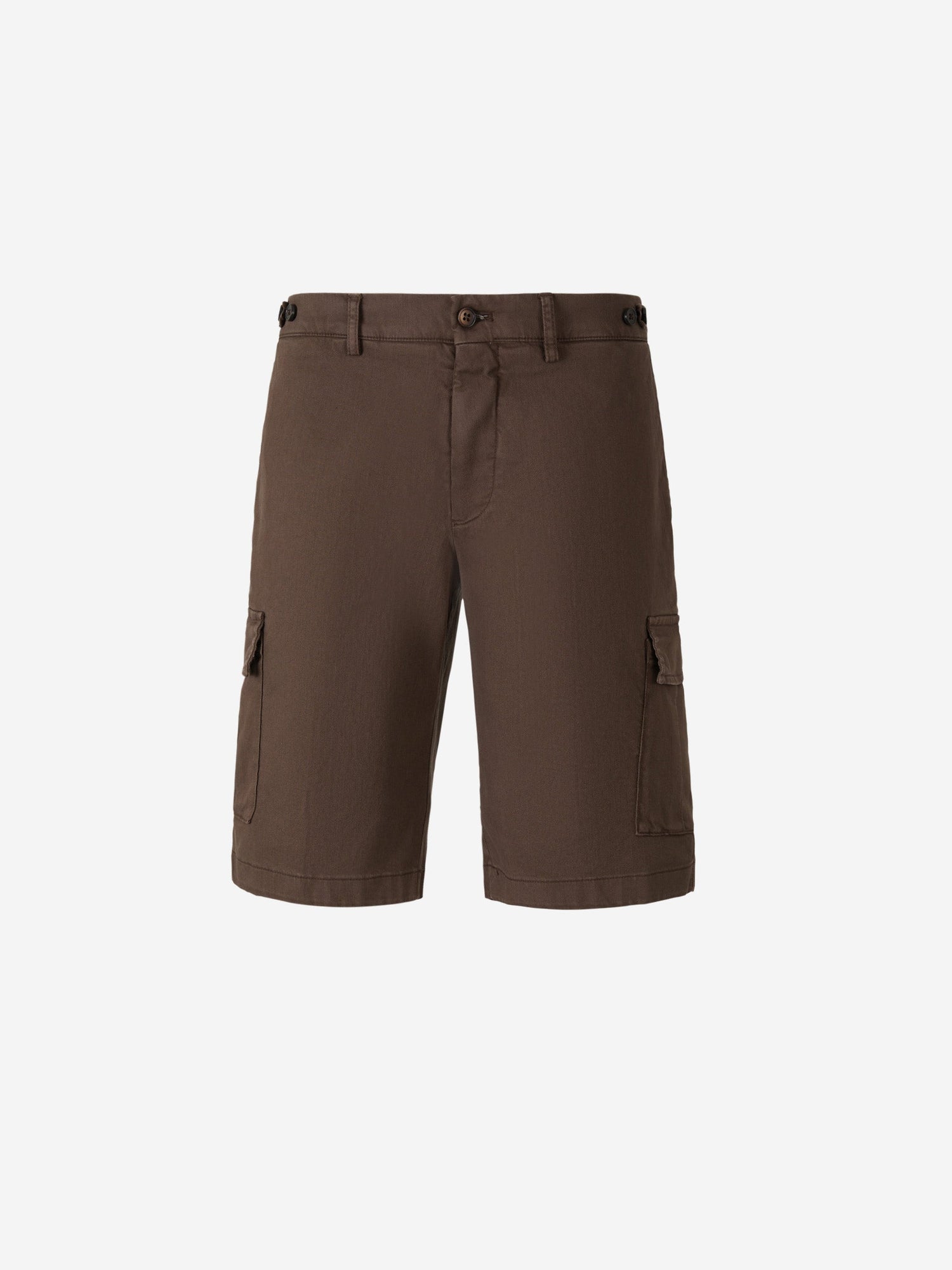 Cotton Cargo Bermuda Shorts