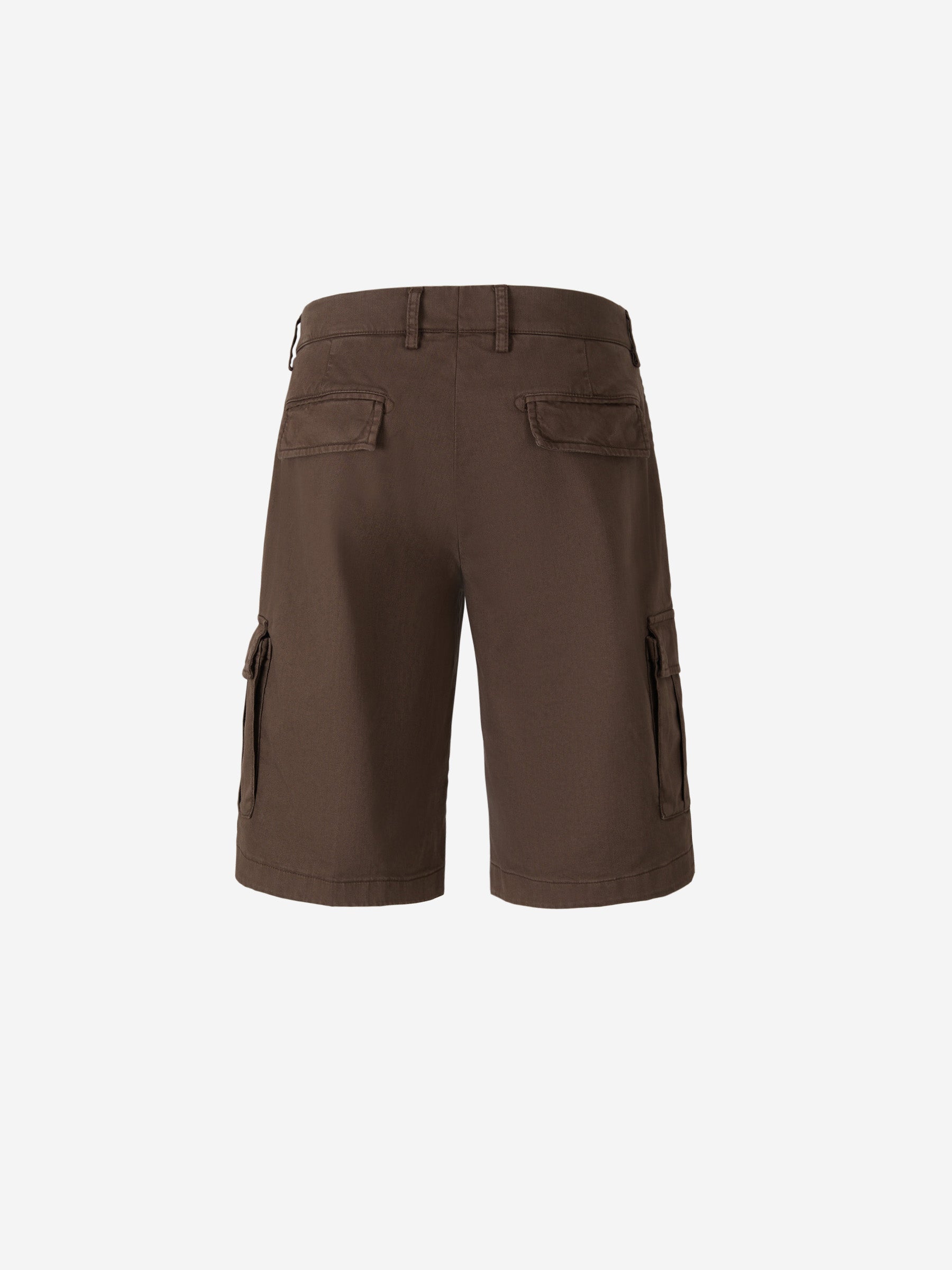 Cotton Cargo Bermuda Shorts