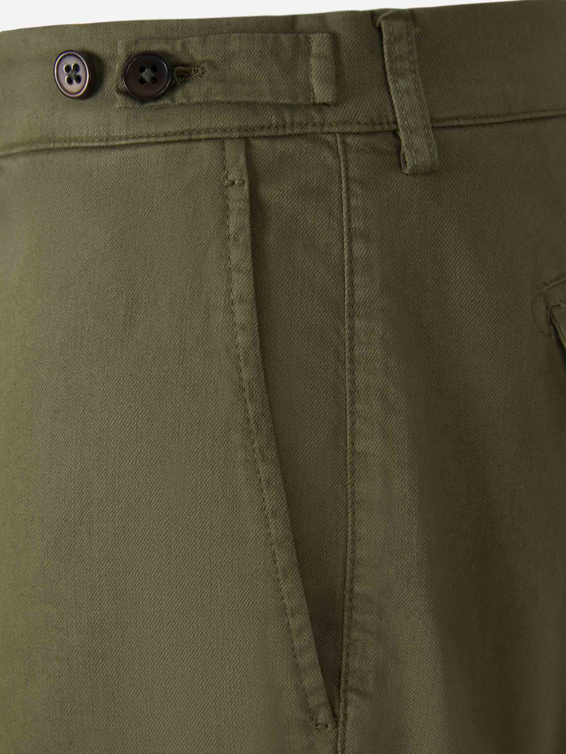 Cotton Cargo Bermuda Shorts