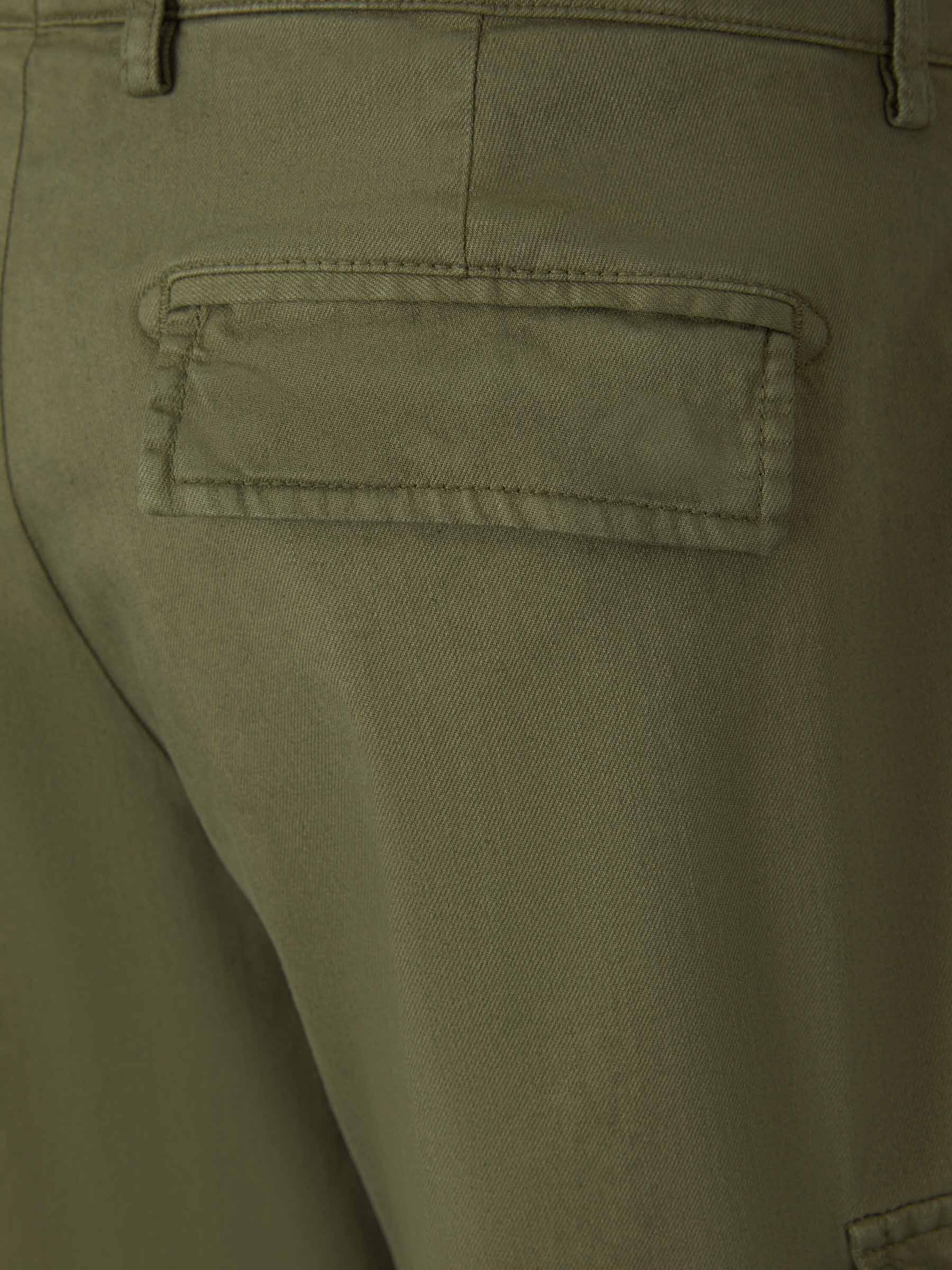 Cotton Cargo Bermuda Shorts