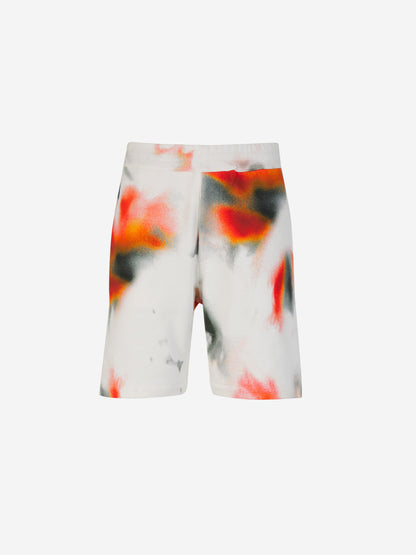 Printed Cotton Bermuda Shorts