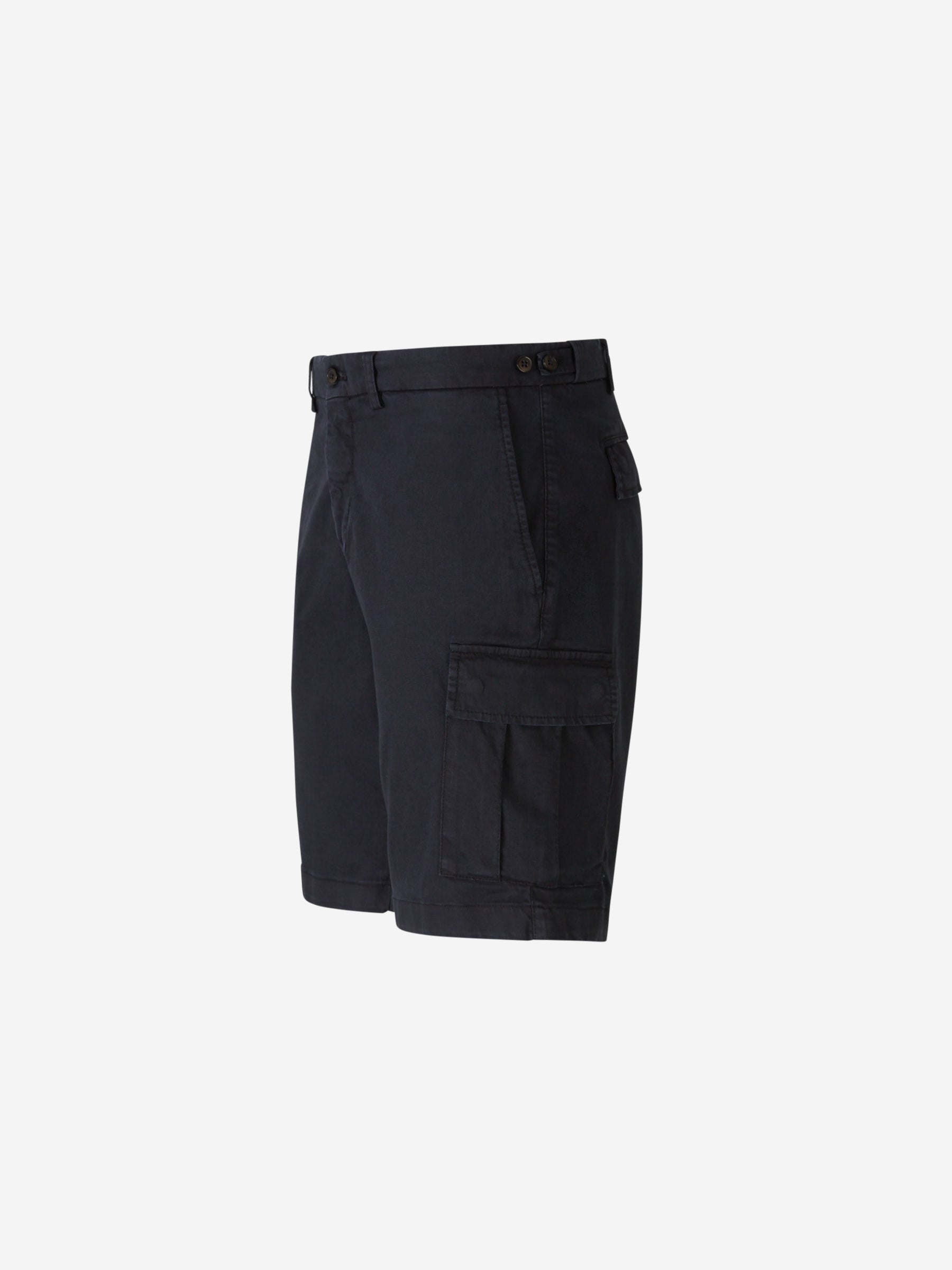 Cotton Cargo Bermuda Shorts