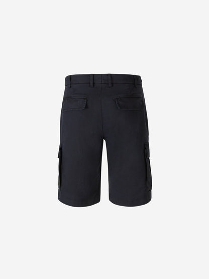 Cotton Cargo Bermuda Shorts