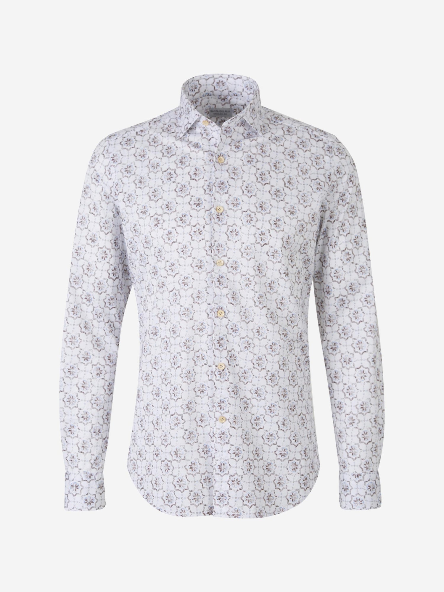 Camisa Algodón Estampada