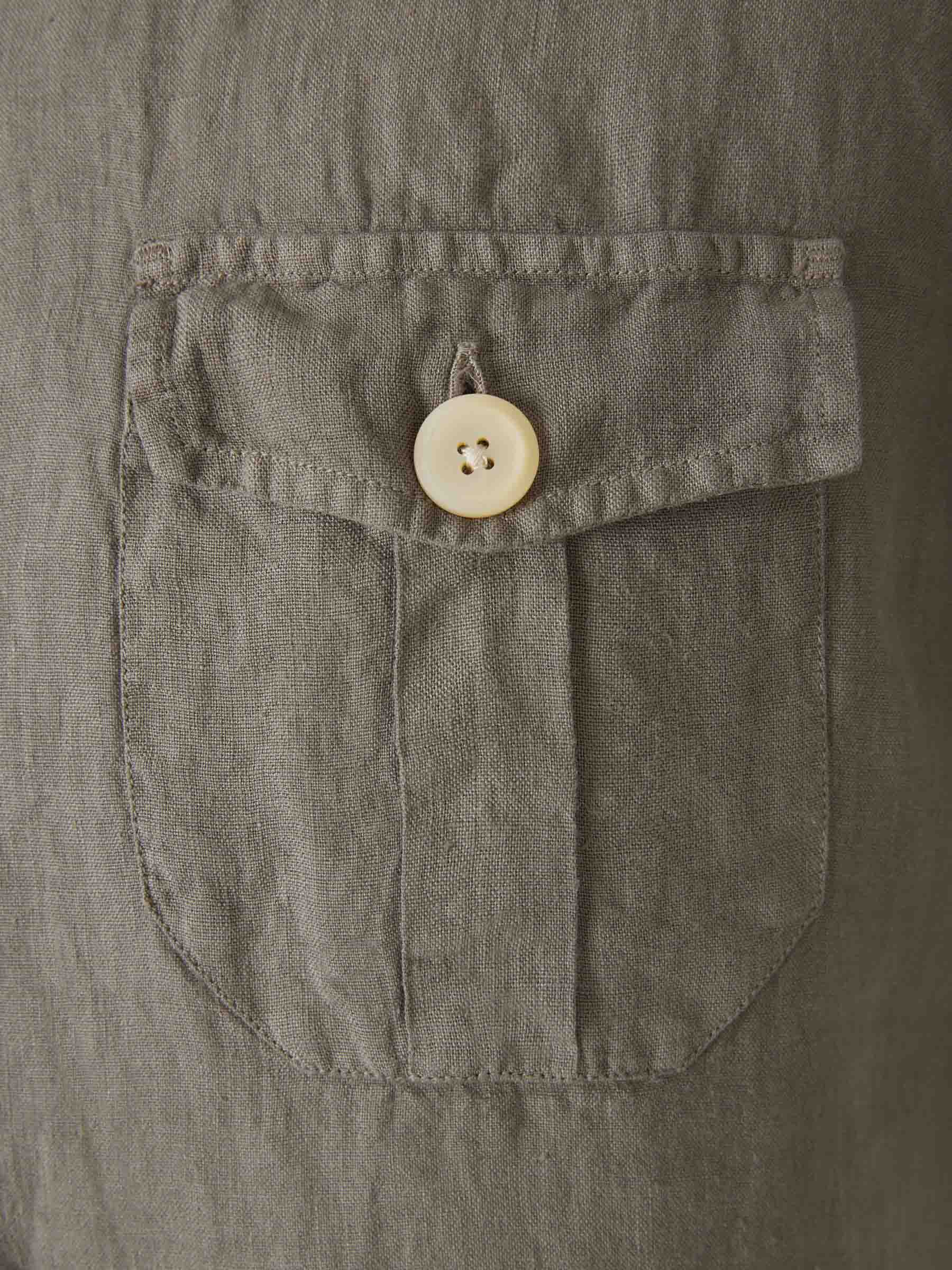 Plain Linen Shirt