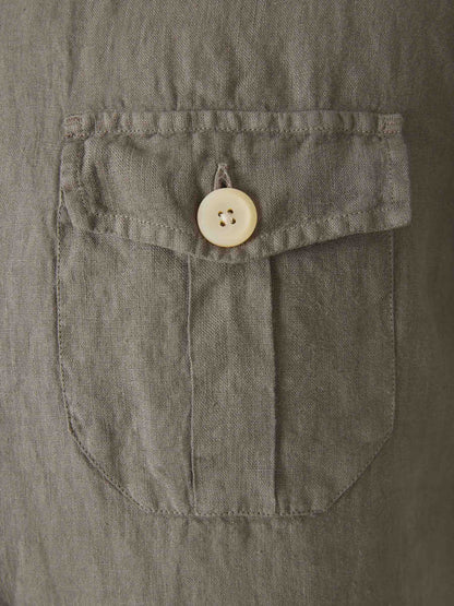 Plain Linen Shirt