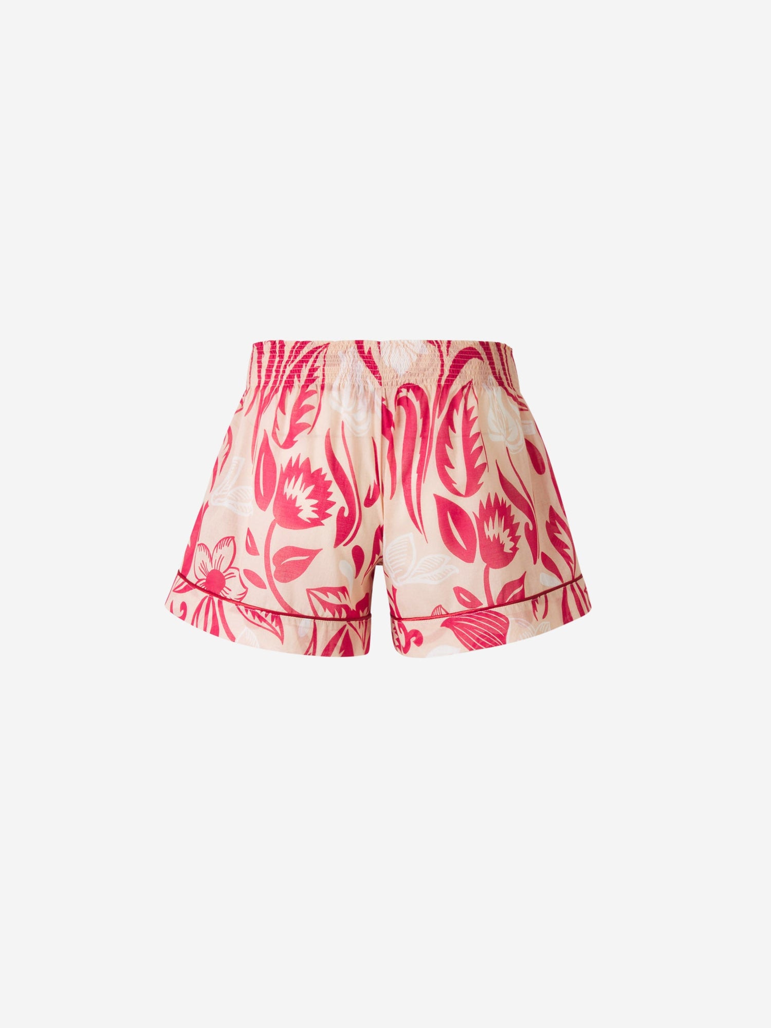 Floral Motif Shorts