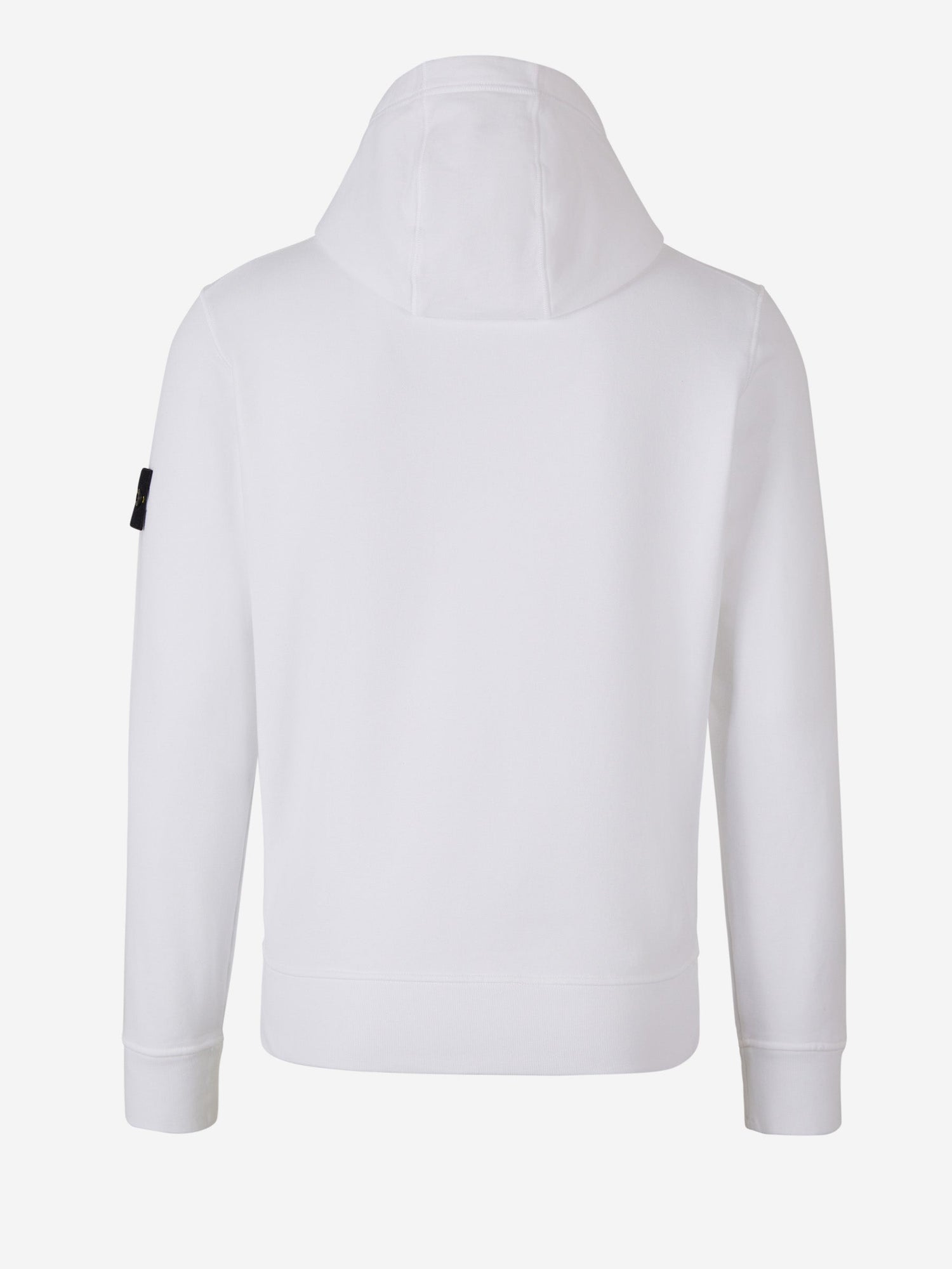 Stone Island Sudadera Capucha Algodón color Blanco sku 545-001588 02 - Foto 2