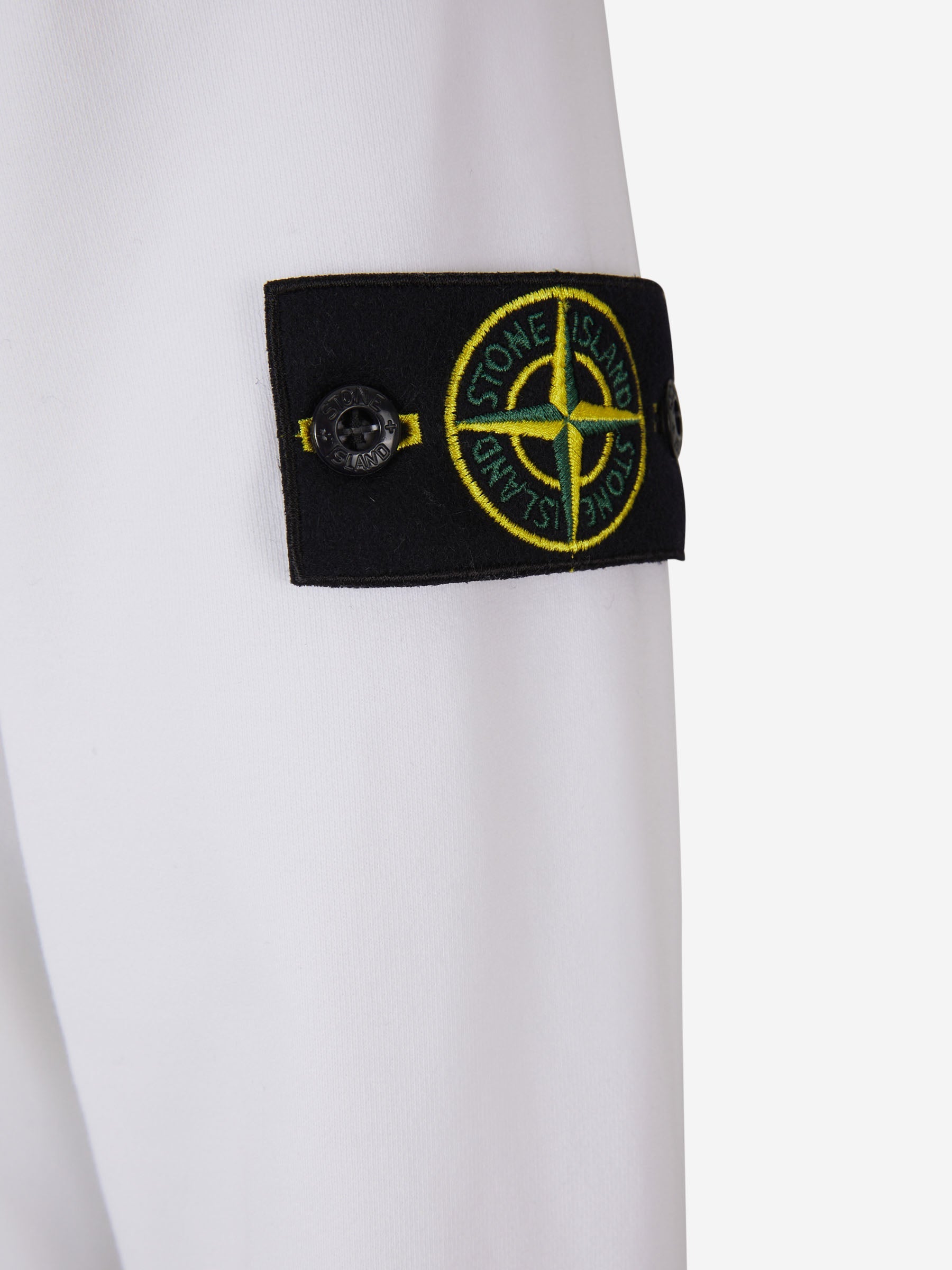 Stone Island Sudadera Capucha Algodón color Blanco sku 545-001588 02 - Foto 4