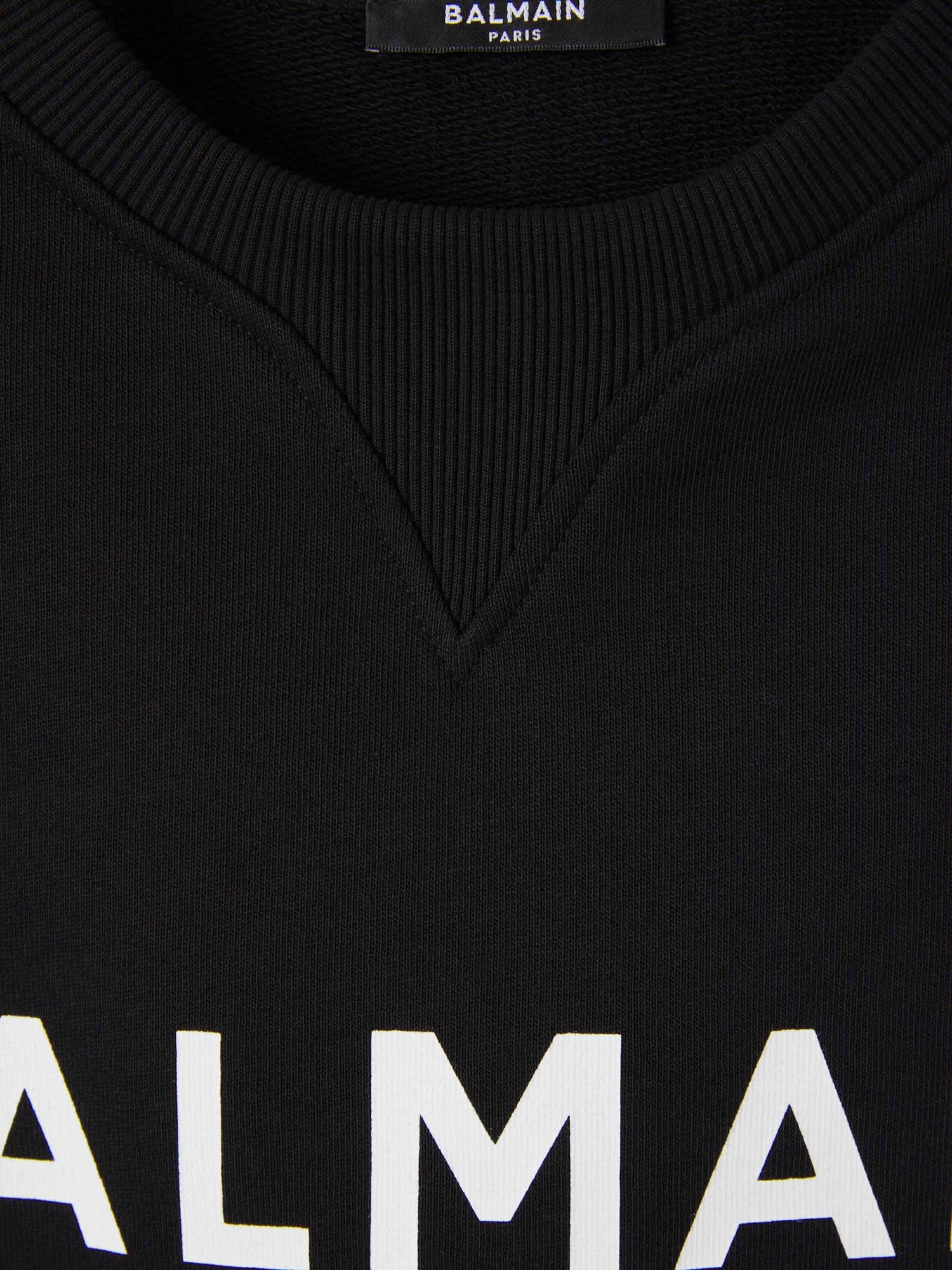 Balmain Sudadera Logo Estampado color Negro sku 545-001345 01 - Foto 4