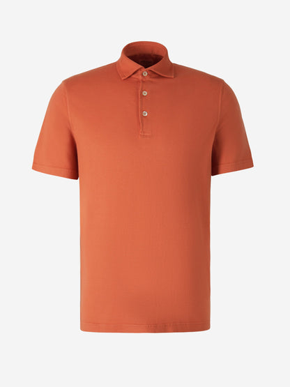 Santa Eulalia Polo Lisa Algodón color Naranja Claro sku 552-001324 04 - Foto 1