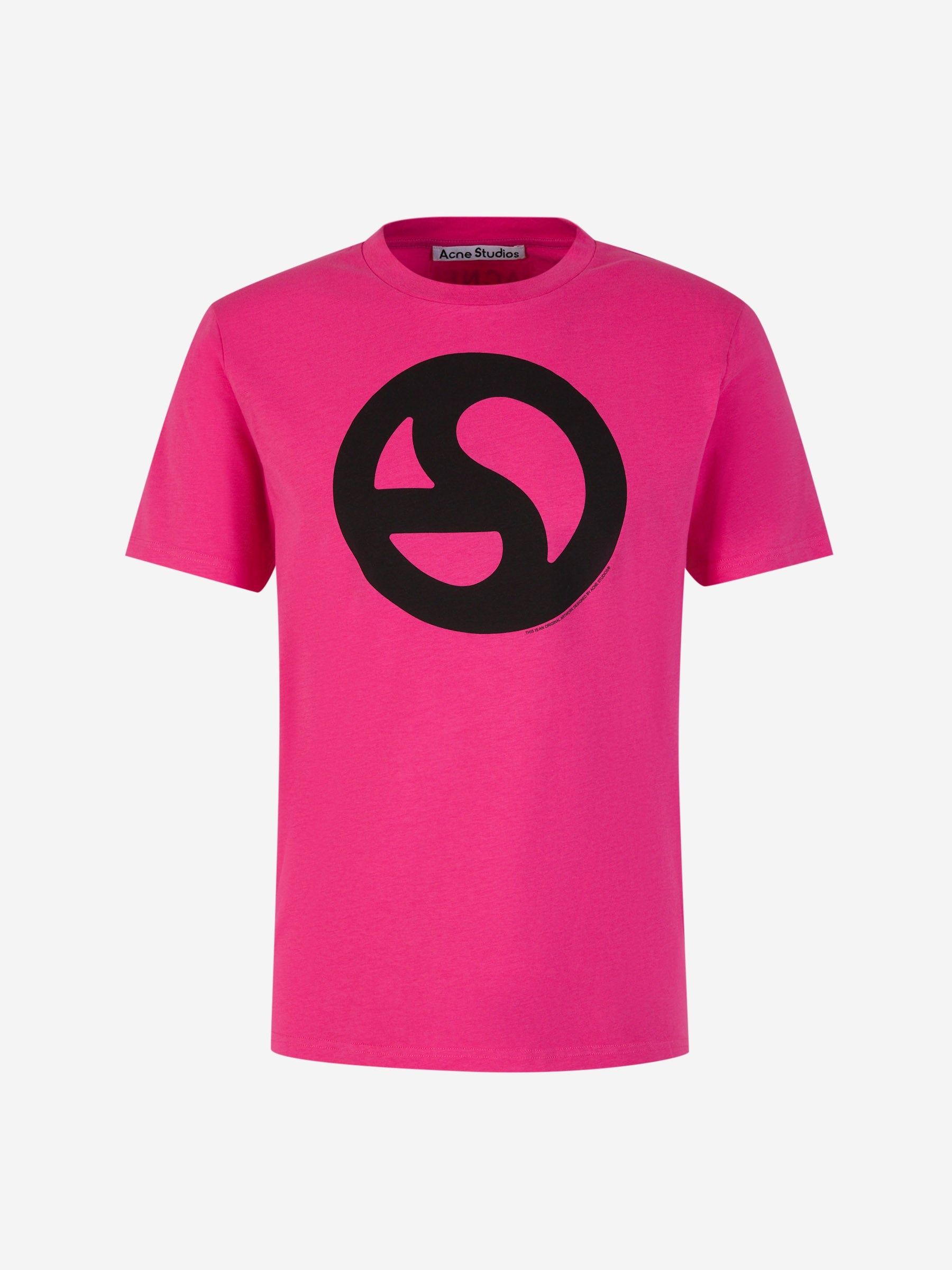 Acne Studios Camiseta Estampada Algodón color Rosa sku 553-003548 02 - Foto 1